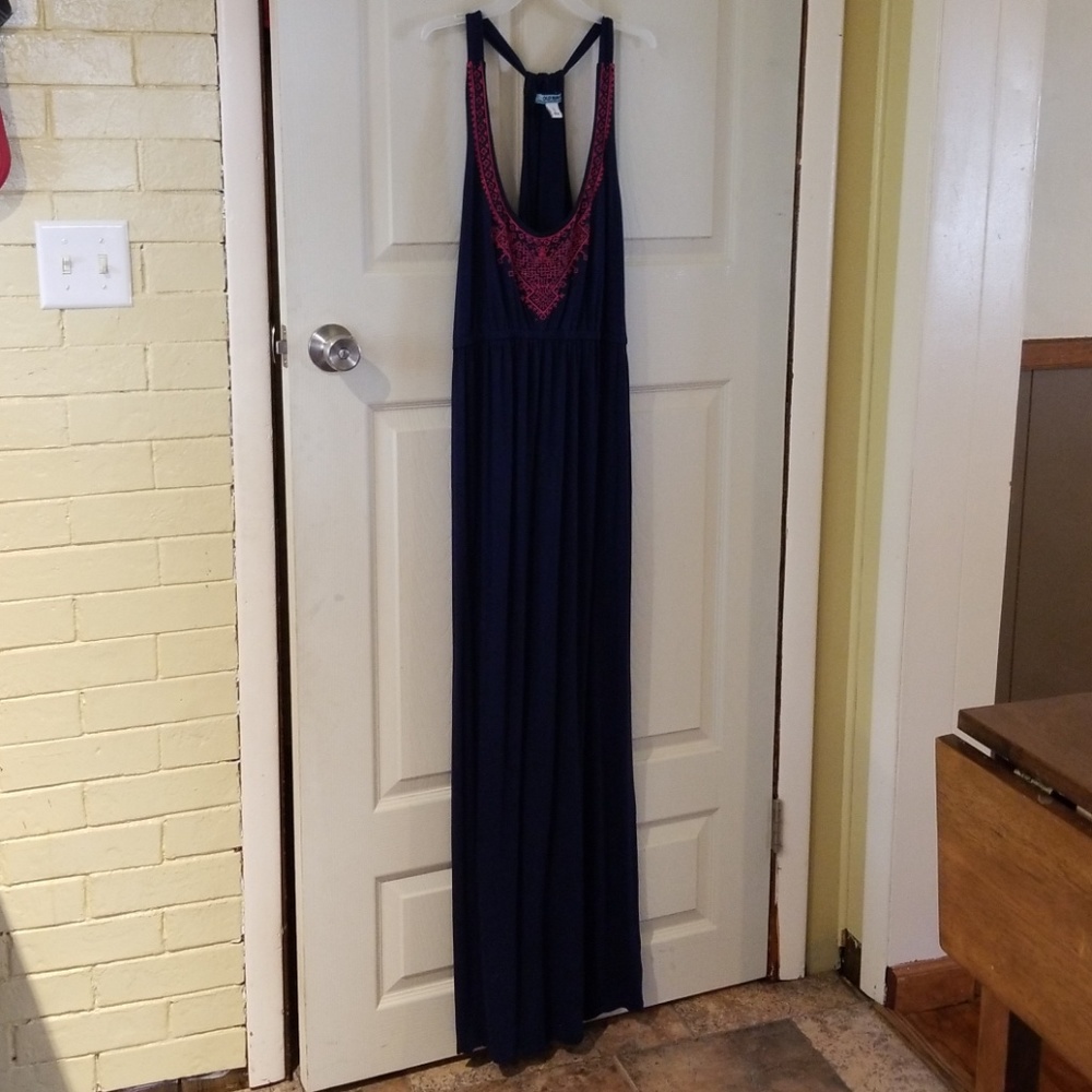 Old Navy Maternity Maxi Dress Large